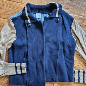 Cabi Sweater Varsity Cardigan